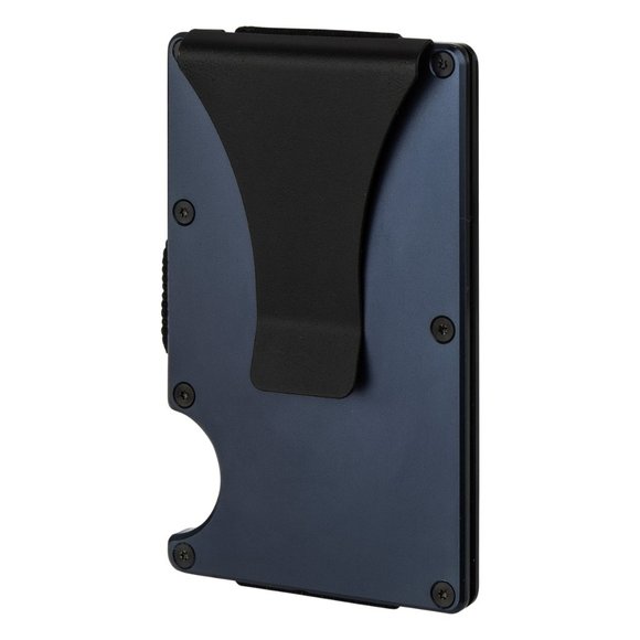 Slim Men Minimalist Slim Money Clip RFID Blocking - Picture 3 of 7